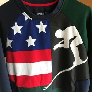 Polo Ralph Lauren 92 Ski Cookie Crest Pullover S